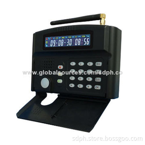 Wireless intruder alarm system With 24 wireless zones and 2 wired zones